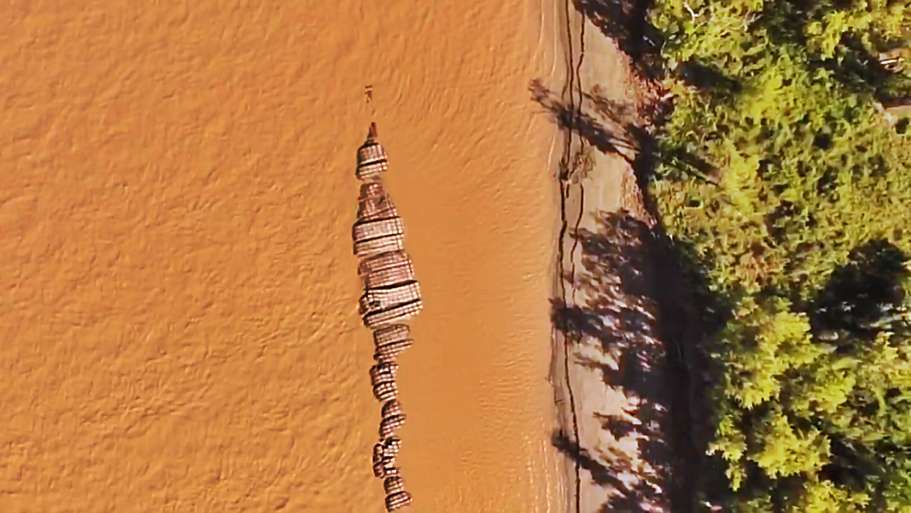 Bajante del río Paraná en 14 imágenes satelitales