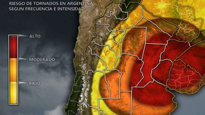 Pasillo de los tornads