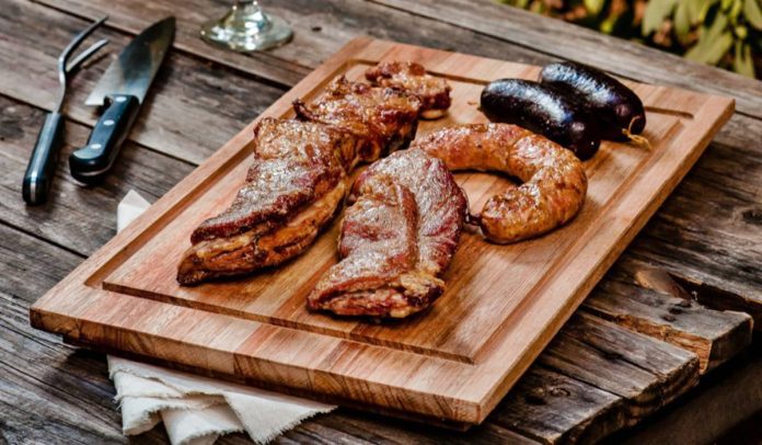 Tabla para asado