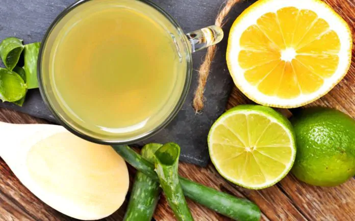 Aloe vera y Limon