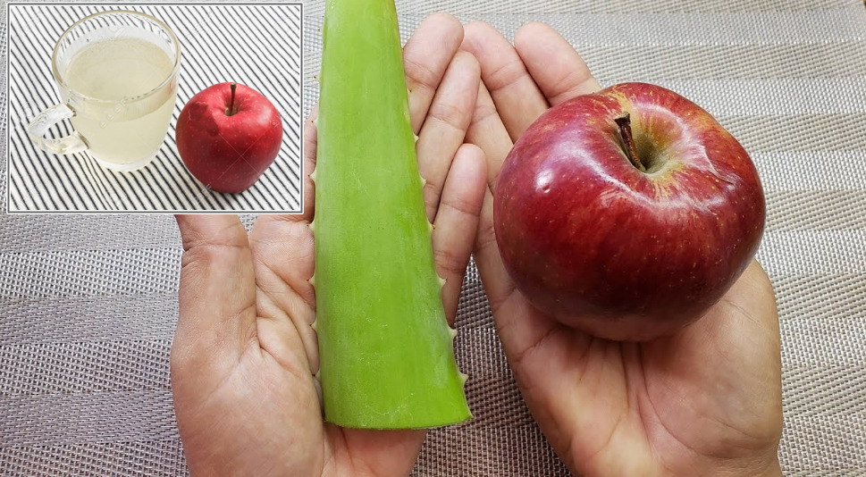 Cómo preparar un nutritivo licuado de aloe vera y manzana
