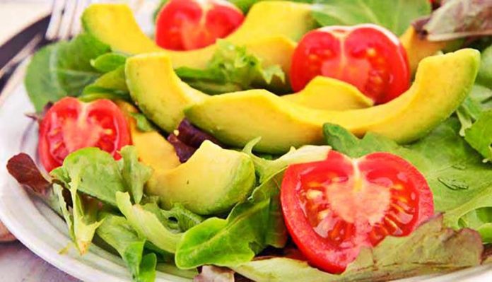 ensalada con palta e