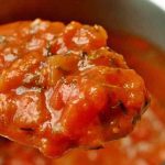 salsa de tomate casera }