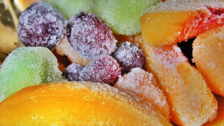 ¿Es bueno congelar las frutas y verduras?