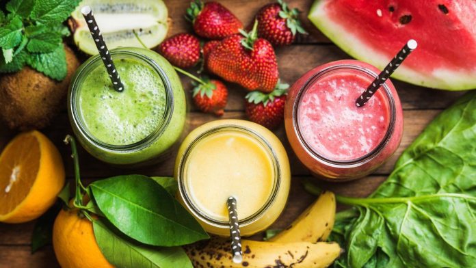 Jugos y licuados para el calor