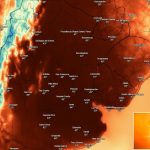 Mapa temperaturas ola de calor